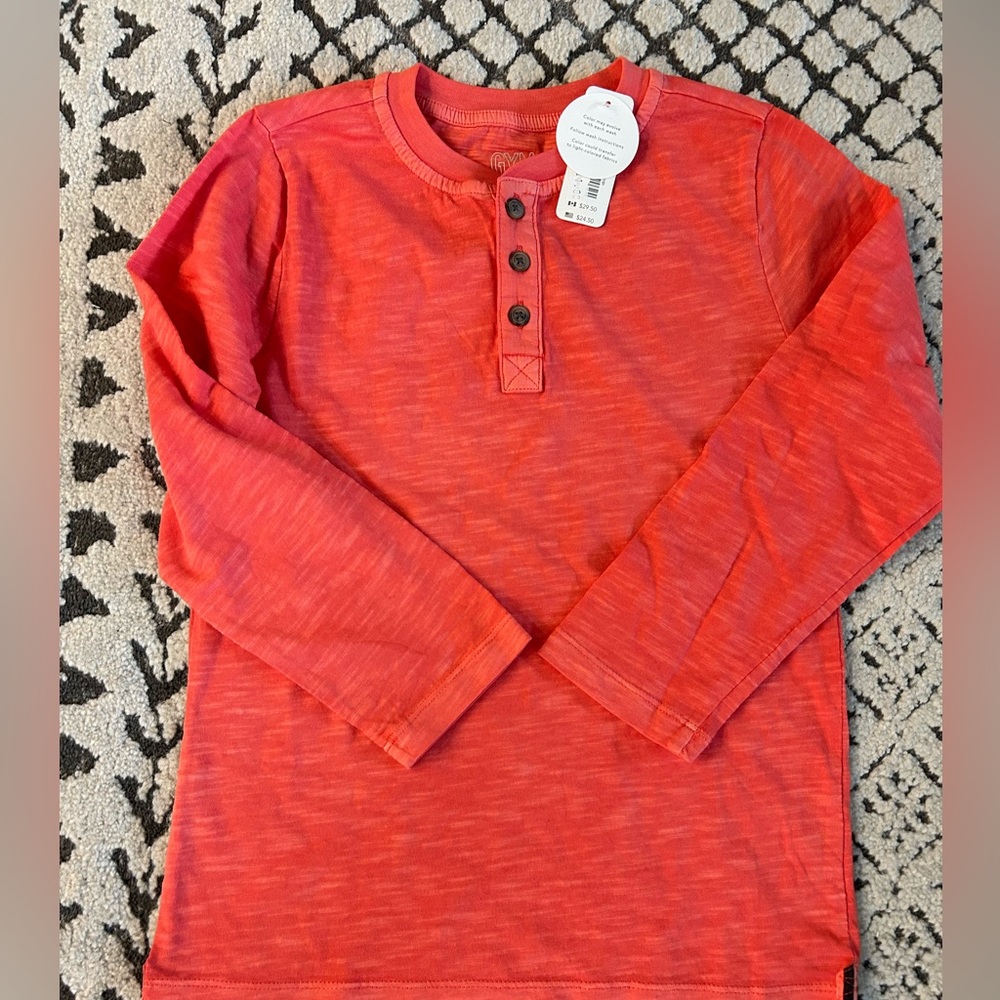 Boys Gymboree long sleeve Henley